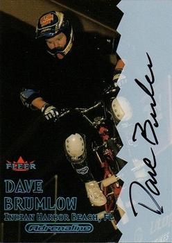 2000 Fleer Adrenaline - Autographs #A Dave Brumlow Front